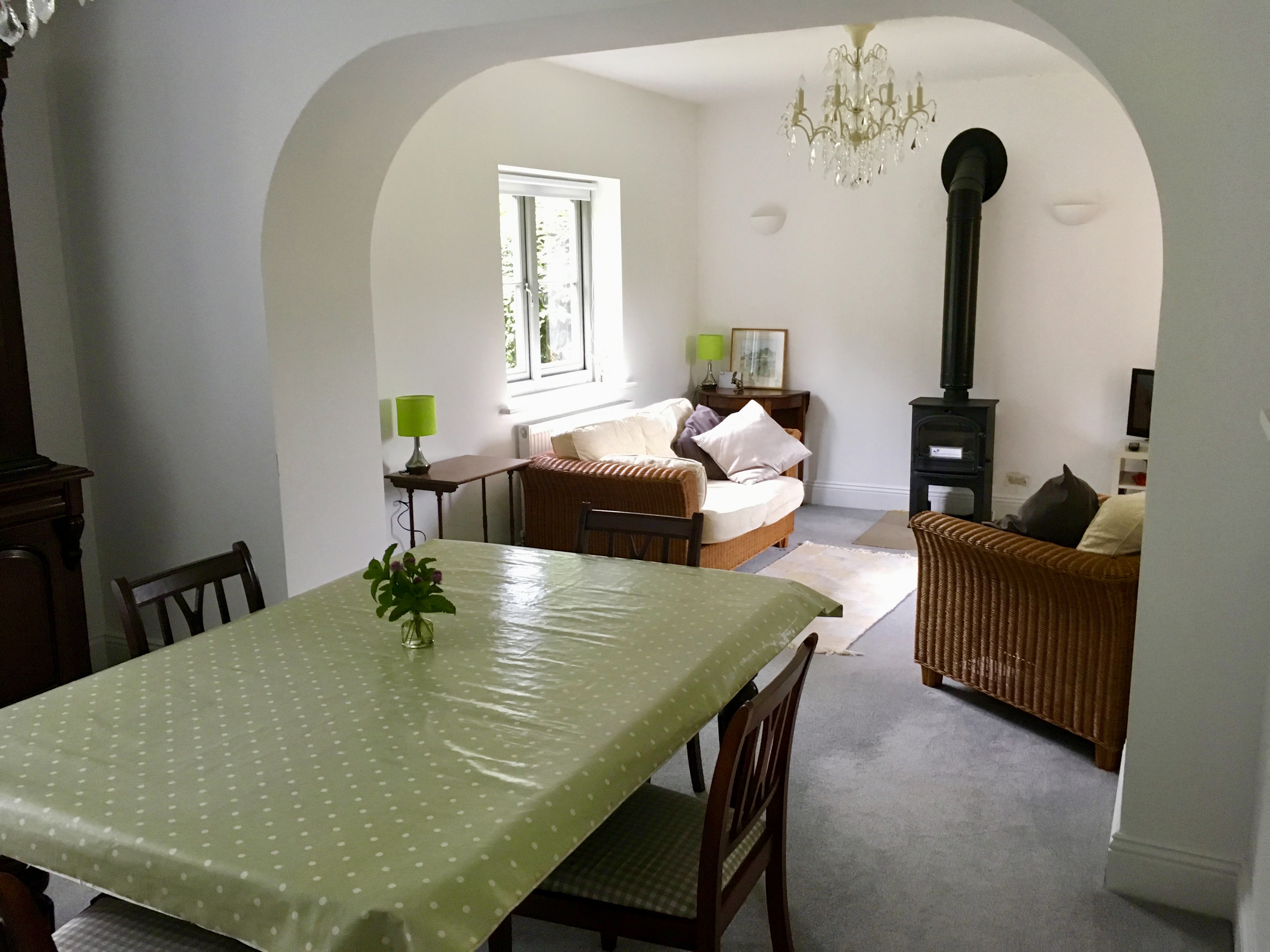 (Log burner not in use)